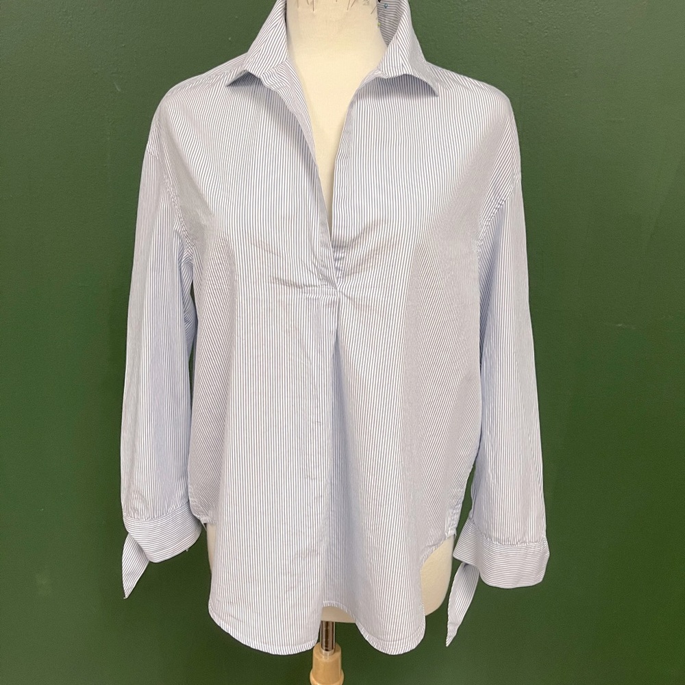 BP. Sleeves tie ribbon Shirts 💙 S